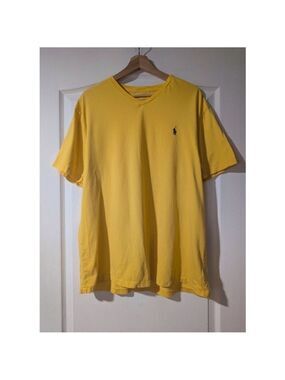 Polo Ralph Lauren | Men's Classic Fit V-neck Tee In Yellow